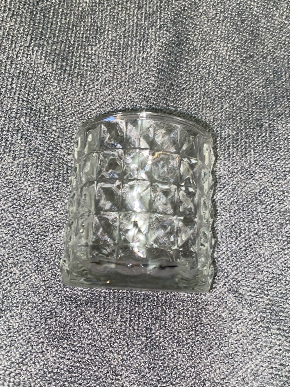 Clear Textured Glass - Home Accents